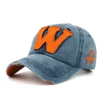 Men's Baseball Cap Black Wine Cotton Chic & Modern Outdoor clothing Casual Daily Letter 2025 - Image 4