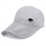 Unisex Baseball Cap Sun Hat Black White Mesh Travel Beach Outdoor Vacation Plain Adjustable Sunscreen Fashion 2025 - Image 5