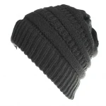Women's Warm and Stylish with this Brimless Thermal High Bun Ponytail Winter Beanie Hat 2025 - Image 6