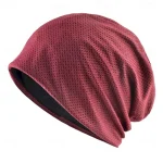 Men's Unisex Beanie Hat Beanies Black Red Polyester Cozy Daily Wear Going out Solid / Plain Color Breathable 2025 - Image 4