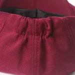 Men's Flat Cap Wine Red Black Polyester Boutique 1920s Fashion Outdoor Solid / Plain Color Comfortable 2025 - Image 5