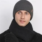 Men's Unisex Beanie Hat Winter Hats Beanies Skull Cap Knit Hat Black Dark Navy Polyester Knitted Cozy Daily Wear Going out Solid / Plain Color Warm 20 - Image 3