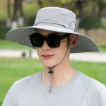 Adults Wide Brim Sun Hat UPF50+ Bucket Hat Waterproof Quick Dry Breathable Summer Hat for Fishing Camping & Hiking 2025 - Image 4