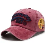 Wholesale Vintage Embroidered Denim Cap - Image 7