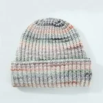 Wholesale Women Fashion Casual Autumn And Winter Contrast Color Warm Wool Knitted Hat - Image 8