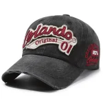 Wholesale Fashion Casual Big Head Circumference Letter Embroidered Baseball Cap - Image 7