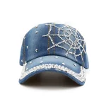Wholesale Women'S Fashion Diamond Spider Web Handmade Diamond Cap - Image 3
