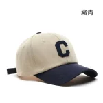 Wholesale Fashion Casual Retro Simple Letter Patchwork Baseball Cap - Image 6