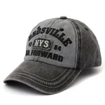 Wholesale Personalized Vintage Letter Embroidered Denim Baseball Cap - Image 6