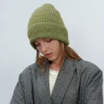 Wholesale Women Fashion Casual Multicolor Gradient Thickened Warm Knitted Wool Hat