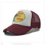 Wholesale Fashion Casual Bassproshops Printed Net Baseball Cap - Image 8