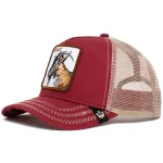Wholesale Unisex Casual Sunscreen Mesh Animal Embroidered Cap - Image 3