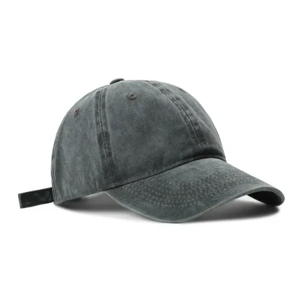Wholesale Simple Retro Soft Top Denim Baseball Cap
