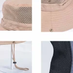 Wholesale Outdoor Men Summer Sun Protection Hat - Image 5