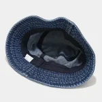 Wholesale Creative Denim Fisherman Hat With Pocket - Image 4