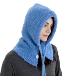 Wholesale Women Fashion Casual Autumn And Winter Solid Color Warm Knitted Hat - Image 5