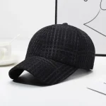 Wholesale Women Fashion Casual Houndstooth Jacquard Baseball Cap - Image 8