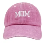 Wholesale Fashion Casual Washed Cotton Letter Embroidered Baseball Cap - Image 7