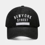 Wholesale Outdoor Casual Embroidered Denim Letter Baseball Cap - Image 7