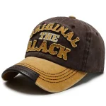 Wholesale Men'S Fashion Retro Washed Cloth Old Letter Embroidered Baseball Cap - Image 8