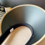 Wholesale Women Fashion Casual Straw Houndstooth Big Brim Sun Hat - Image 5