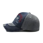 Wholesale Men Fashion Casual Washed Embroidered Baseball Cap - Image 3