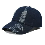 Wholesale Fashion Casaul Washed Denim Baseball Cap - Image 2