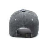 Wholesale Men Fashion Casual Washed Embroidered Baseball Cap - Image 5