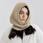 Wholesale Women Fashion Casual Autumn And Winter Solid Color Knitted Hat