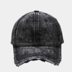 Wholesale Personalized Retro Ripped Denim Baseball Cap - Image 5
