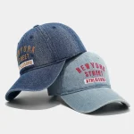 Wholesale Outdoor Casual Embroidered Denim Letter Baseball Cap - Image 3