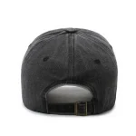 Wholesale Men Fashion Retro Washed Cotton Letter Embroidered Baseball Cap - Image 4