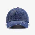 Wholesale Fashion Casual Outdoor Curved Eaves Letter Embroidery Washed Baseball Cap
