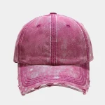 Wholesale Personalized Retro Ripped Denim Baseball Cap - Image 7