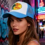 Wholesale Fashion Casual Bassproshops Printed Net Baseball Cap
